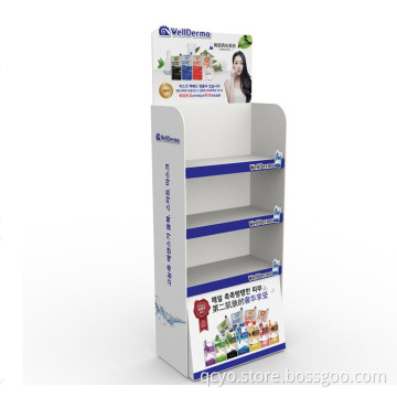 Supermarket shelf PVC display